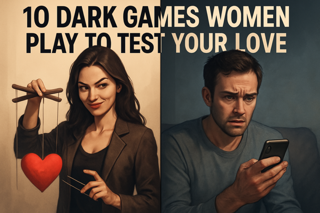 10 Dark Games Women Play to Test Your Love